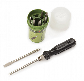 Отвёртка цанговая со вставками, 8 предметов, 708080