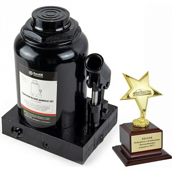 Домкрат гидравлический (TUV, 2 клапана) 50 т. БелАК, БАК.00038