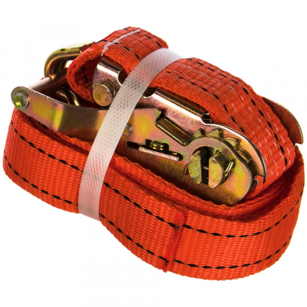 РК156 Ремень крепления груза ТОП АВТО, ширина ленты 38мм, 1500/3000кг, 6м  РК156 Ремень крепления груза ТОП АВТО, ширина ленты 38мм, 1500/3000кг, 6м