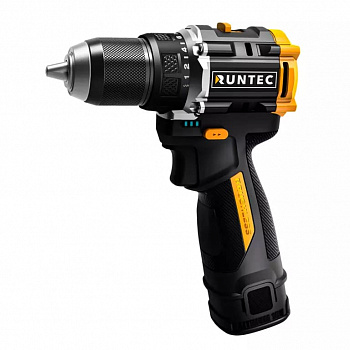 Дрель-шуруповерт аккумуляторная RUNTEC PRO 10 мм, 16В, 2*2Ач, 50Нм, RT-ID123 Дрель-шуруповерт аккумуляторная RUNTEC PRO 10 мм, 16В, 2*2Ач, 50Нм, RT-ID123
