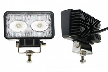 Фара светодиодная п/т и рабочего света, 10-30V, 20W (110х65мм, 2 LED), AT15740