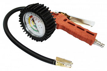 Пистолет для накачки шин с манометром (20 BAR, d=100мм), AT34315