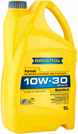 Моторное масло RAVENOL Formel Standard SAE 10W-30 ( 5л) new, 1113110-005-01-999