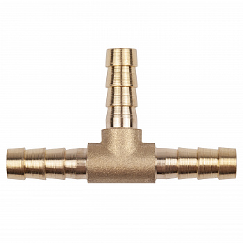 Тройник Т елочка 6мм, латунь, в блистере "AV Steel", AV-700338B