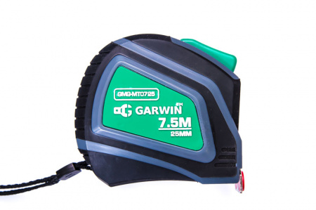 Рулетка GARWIN INDUSTRIAL измерительная проф. 7.5 м х 25 мм, GMG-MT0725