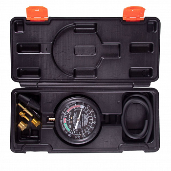 Вакуумметр, от -1 до 1 бар, комплект адаптеров, кейс, 5 предметов AFFIX, AF12030003C