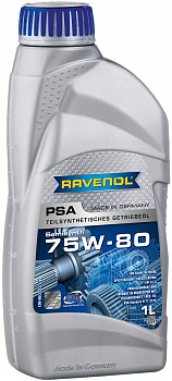 Трансмиссионное масло RAVENOL PSA SAE 75W-80 (1 л) new, 1222100-001-01-999