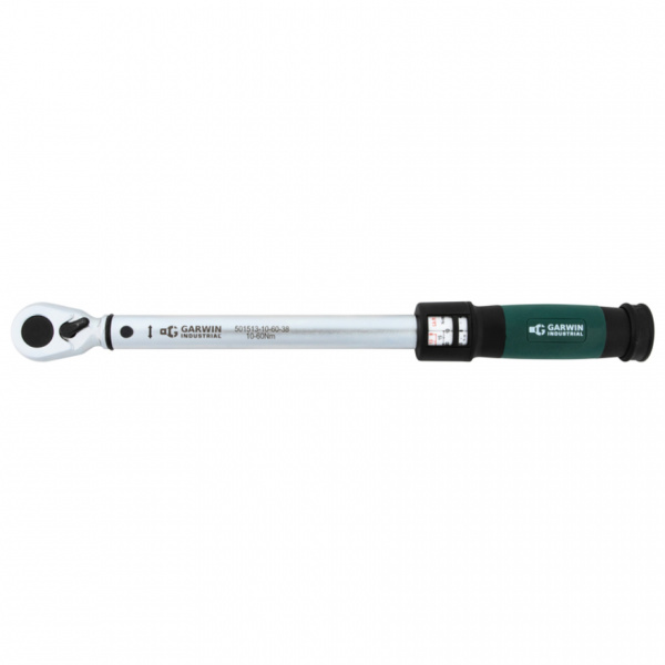 501513-6-30-38 Динамометрический ключ 6-30 Нм, двухстороннего действия с приводным квадратом 3/8