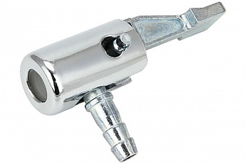 Наконечник для шланга подкачки зажимной (d=6 мм/ "ёлочка"/ металл), AT11215