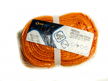 Ремень крепления груза ТОП АВТО, ширина ленты 25мм, 800/1600кг, 8м механизм 110 мм на 800 DaN, РК088 Ремень крепления груза ТОП АВТО, ширина ленты 25мм, 800/1600кг, 8м механизм 110 мм на 800 DaN, РК088