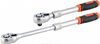 трещотка 1/2"DR (телескопическая; L=240-440мм; 72 зубца; 5град) АвтоDело PRO (), 39674