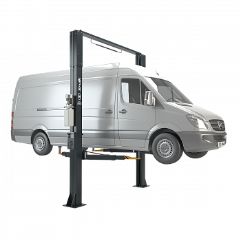 Автоподъемник 2х ст. (электрогидравл. 5 т., высокая версия) , РФ, Синий RAL5017, ПГА-5000/1