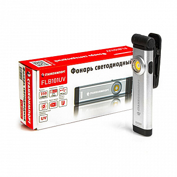Фонарь светодиодный с УФ подсветкой, FLB101UV