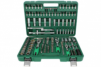 Набор инструмента 172 предмета (CR-V / 1/4", 3/8", 1/2"/ кейс пластик), AT55072
