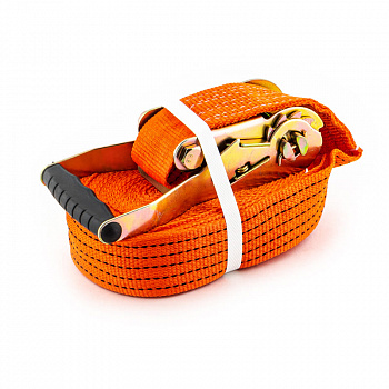 Кольцевой ремень крепления груза ТОП АВТО, ширина ленты 50мм, 2000/4000кг, 6м механизм 135, КРК2506М Кольцевой ремень крепления груза ТОП АВТО, ширина ленты 50мм, 2000/4000кг, 6м механизм 135, КРК2506М