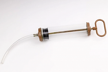 Шприц маслозаливной прозрачный 500мл SIPL, GG011