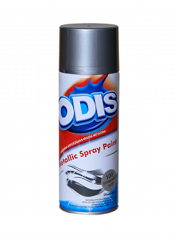 Краска - спрей ODIS серебристый мет., 100
