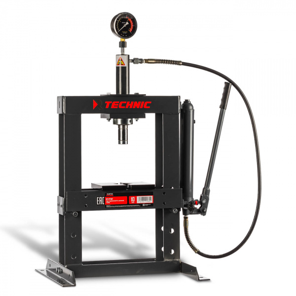 RT-TP10T Пресс гидравлический 10 т, настольный, TECHNIC