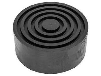 Резиновая накладка на домкрат подкатной (105мм×45мм), 1001