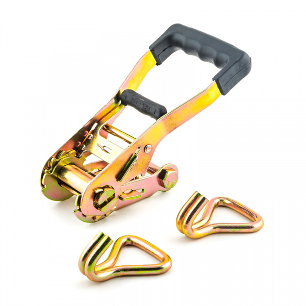 М2500 Механизм для ремней крепления груза 230мм на 2,5-5,0 тонн(шир.ленты-50 мм) оранж