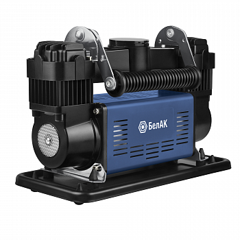 Компрессор автомобильный двухпоршневой Х-СЕРИЯ 12V,  120 л/мин, БелАК, БАК.99360