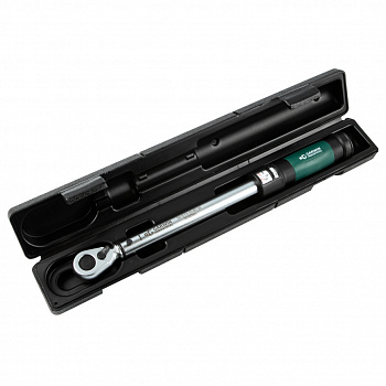 Динамометрический ключ 10-60 Нм, двухстороннего действия с приводным квадратом 3/8", 501513-10-60-38