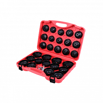 Набор чашек для съема масляных фильтров 30 предметов, A15656 Набор чашек для съема масляных фильтров 30 предметов, A15656