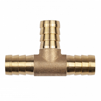 Тройник Т елочка 12мм, латунь, в блистере "AV Steel", AV-700341B