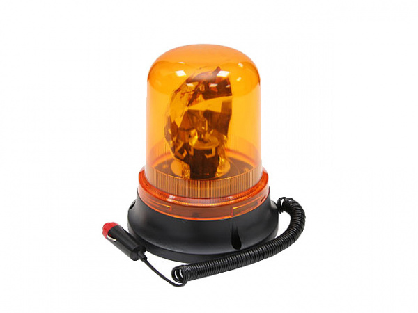 Маяк проблесковый 12V(стационарн., на магните, в прикуриватель) (АТ-124/12)