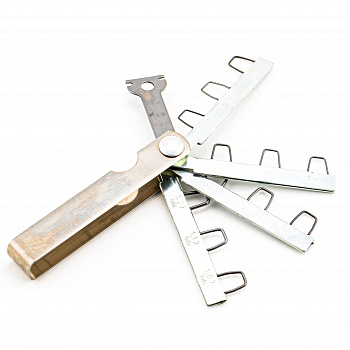 Щупы для свечей зажигания ИЗМЕРИТ, набор, 12шт. (0,63-1,14мм)