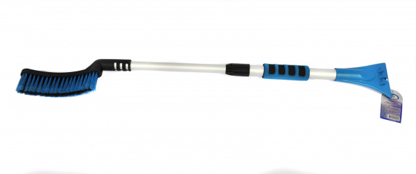 AV-2109 Щетка  со скребком телескопическая с мягкой ручкой 