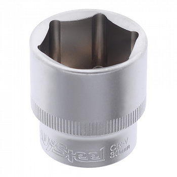 Головка 1/2" шестигранная 30мм "AV Steel", AV-520030