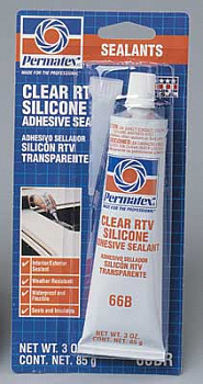 Герметик RTV силиконовый (прозрачный) 85г., 80050