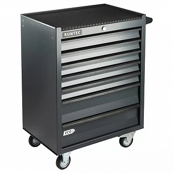 Тележка инструментальная 7 полочная ECO серая, RTEC-7G