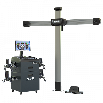 Стенд регулировки развала схождения  ТЛ2КС КС-506 (РФ, Стандартный, Серый RAL7016), Зенит-3D