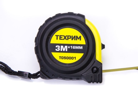 Рулетка Техрим измерительная 3м х 16 мм, T050001