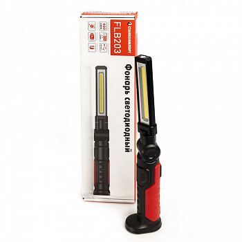 Фонарь светодиодный, складной, аккумуляторный, FLB203 Фонарь светодиодный, складной, аккумуляторный, FLB203