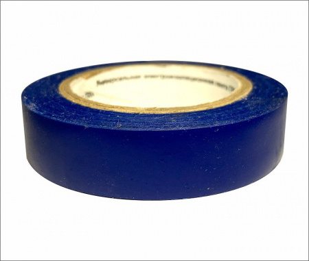 Изолента 15мм*20м, синяя, ГОСТ, 17-01-009