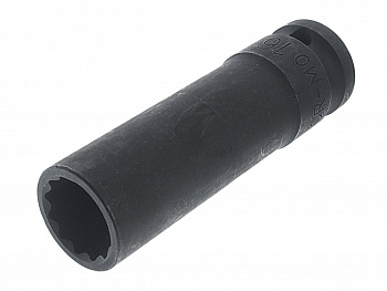 Головка торцевая 1/2" 16мм 12-ти гранная ударная тонкостенная L=82мм JTC, JTC-448316