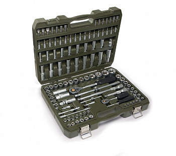 Набор головок и принадлежностей 1/4", 1/2", 108 предм., 620808