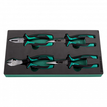 Набор шарнирно-губцевого инструмента 4 предмета в ложементе EVA, 646310