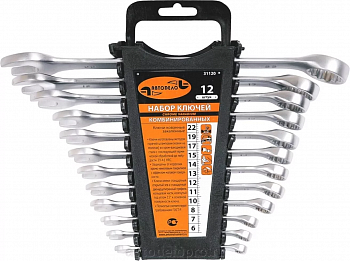 набор комбинир.ключей АвтоDело 12шт.(холдер), 31120
