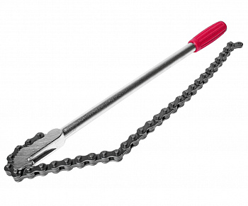 Съемник масляного фильтра цепной, длина цепи 635мм, рукоять 508мм JTC, JTC-1149