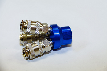 Быстросъем Pegas автомат тройник, 3302