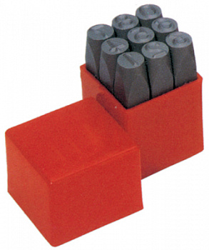 ATF-5115А-4.0 Набор клейм буквы 4мм CrMo