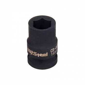 Головка ударная 1/2" шестигранная 14мм "AV Steel", AV-720014