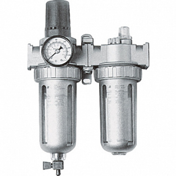 Модульная группа для подготовки воздуха с регулятором давления 1/4", PAP-C205A