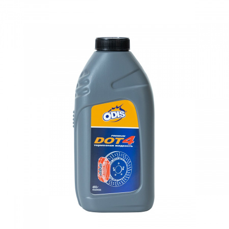 Тормозная жидкость ODIS DOT-4 455гр., Ds0455