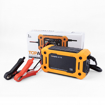 Интеллектуальное автомат. зарядное устройство ТОП АВТО АЗУ-710С (10А, для 12В АКБ до 180А-ч), 10A001