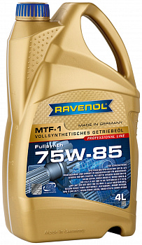 Трансмиссионное масло RAVENOL MTF -1 SAE 75W-85 ( 4л) new, 1221102-004-01-999